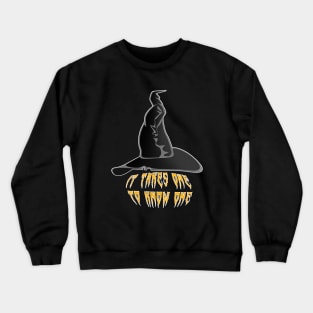 Halloween hat funny shirt and mask Crewneck Sweatshirt